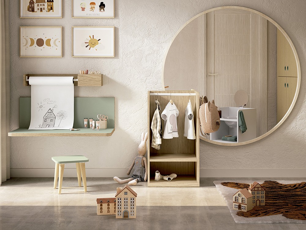 Vestidor montessori Arco Iris de Ros - 1