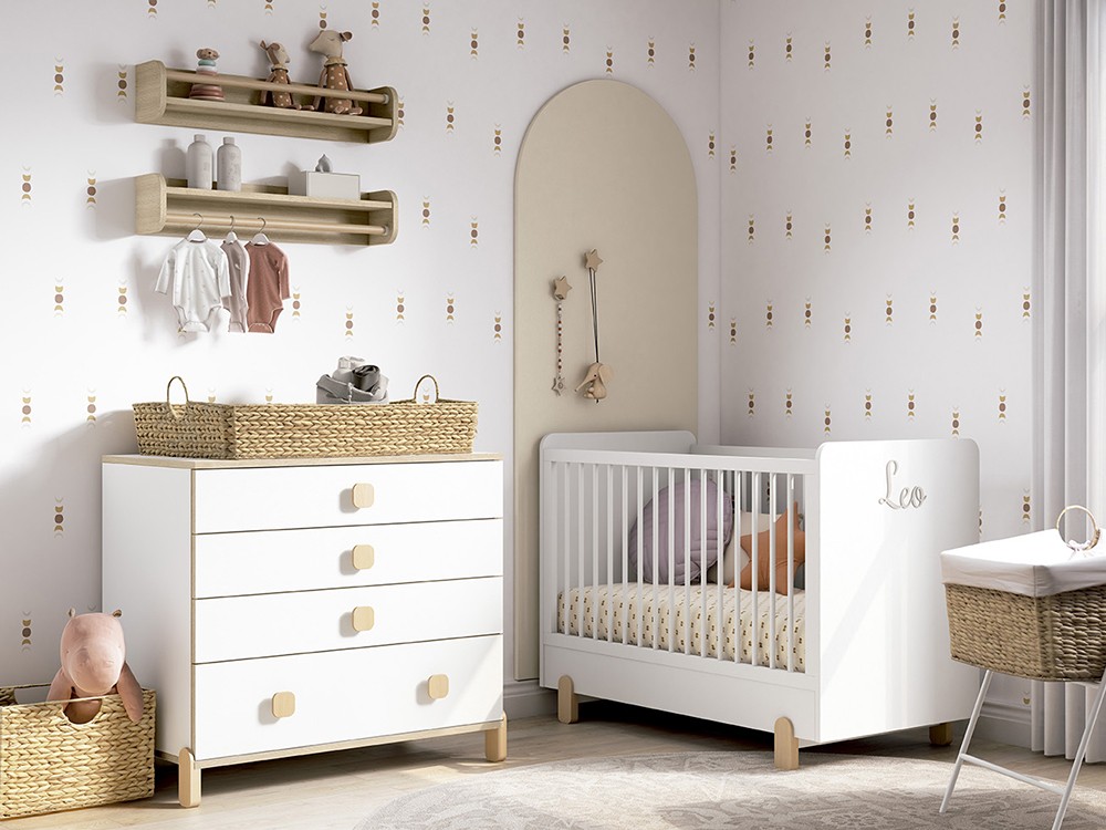 Cambiador de fibras naturales Bamboo de Ros - 4