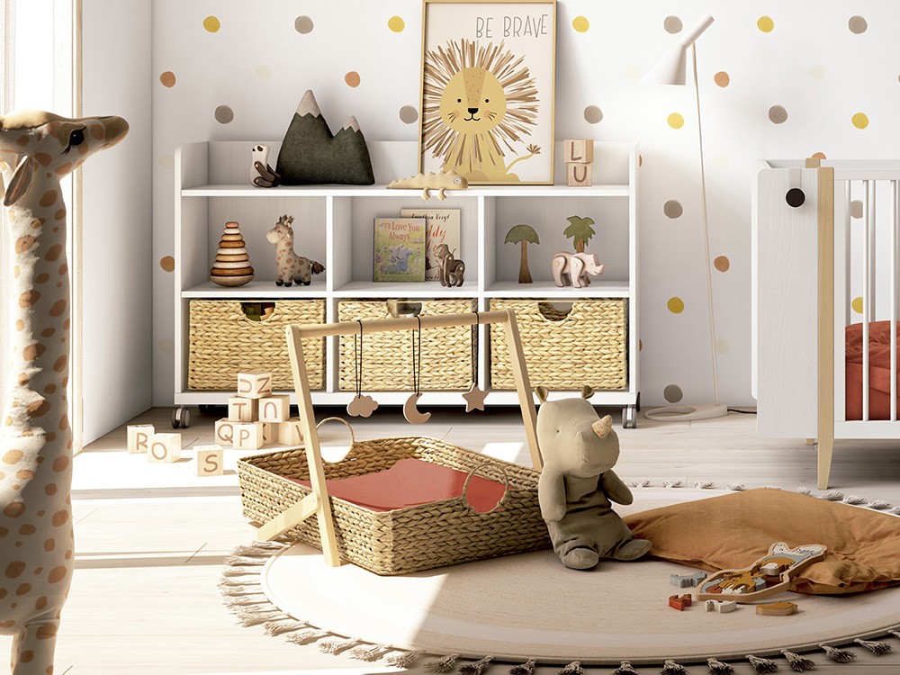 Cambiador de fibras naturales Bamboo de Ros - 2