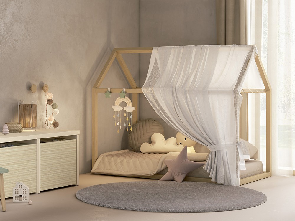 Cojín Estrella de algodón Ros - 4