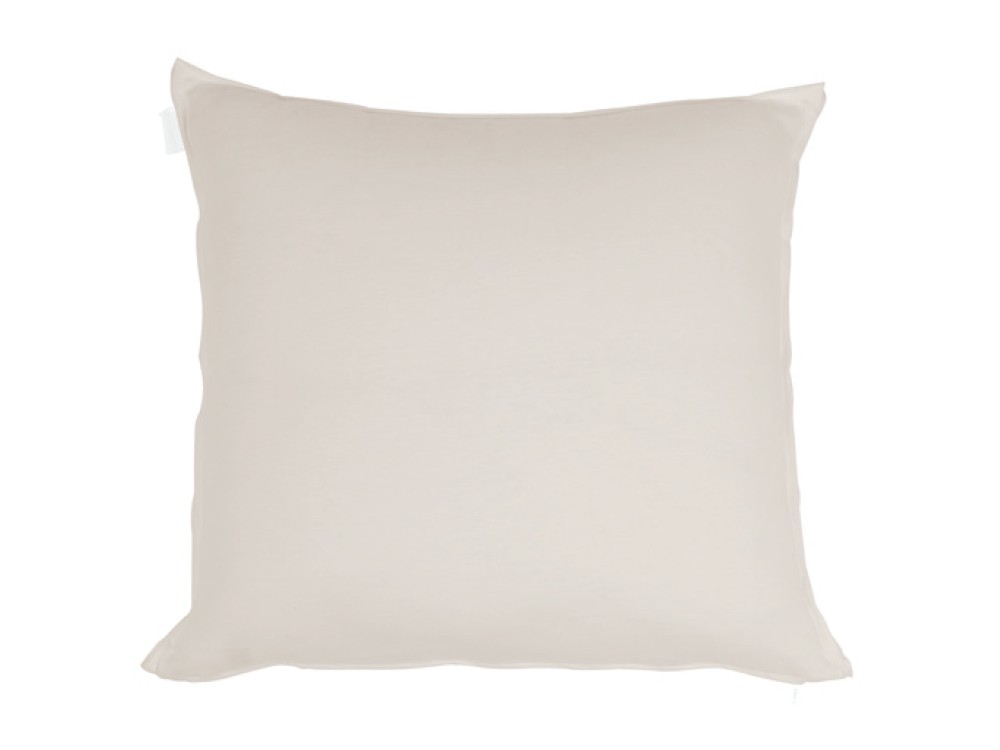 Cojín cuadrado Liso de algodón Ros - 4