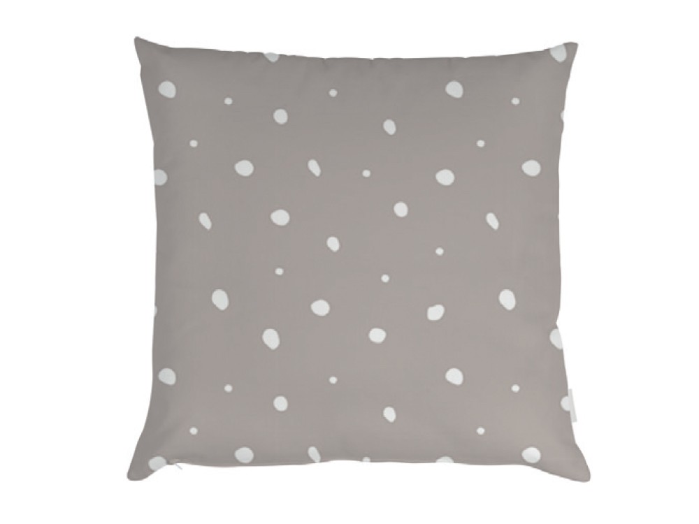 Cojín Dots de algodón Ros - 1