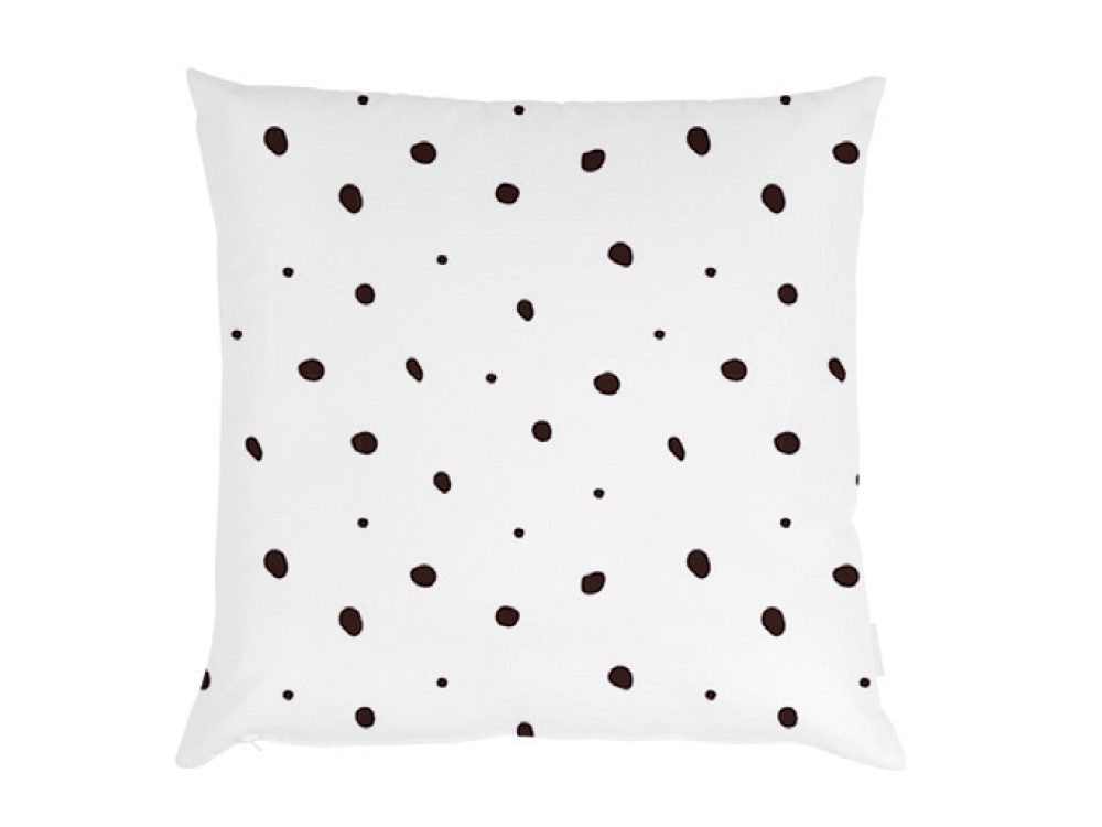 Cojín Dots de algodón Ros - 3