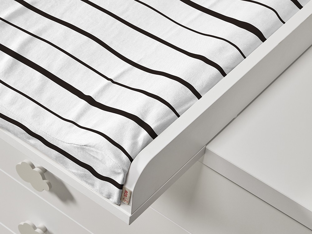 Funda para colchoneta cambiador Lines de Ros - 1