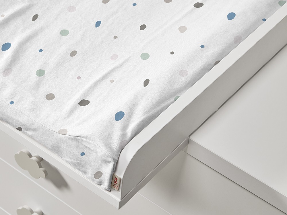 Funda Dots para colchoneta cambiador de Ros - 3