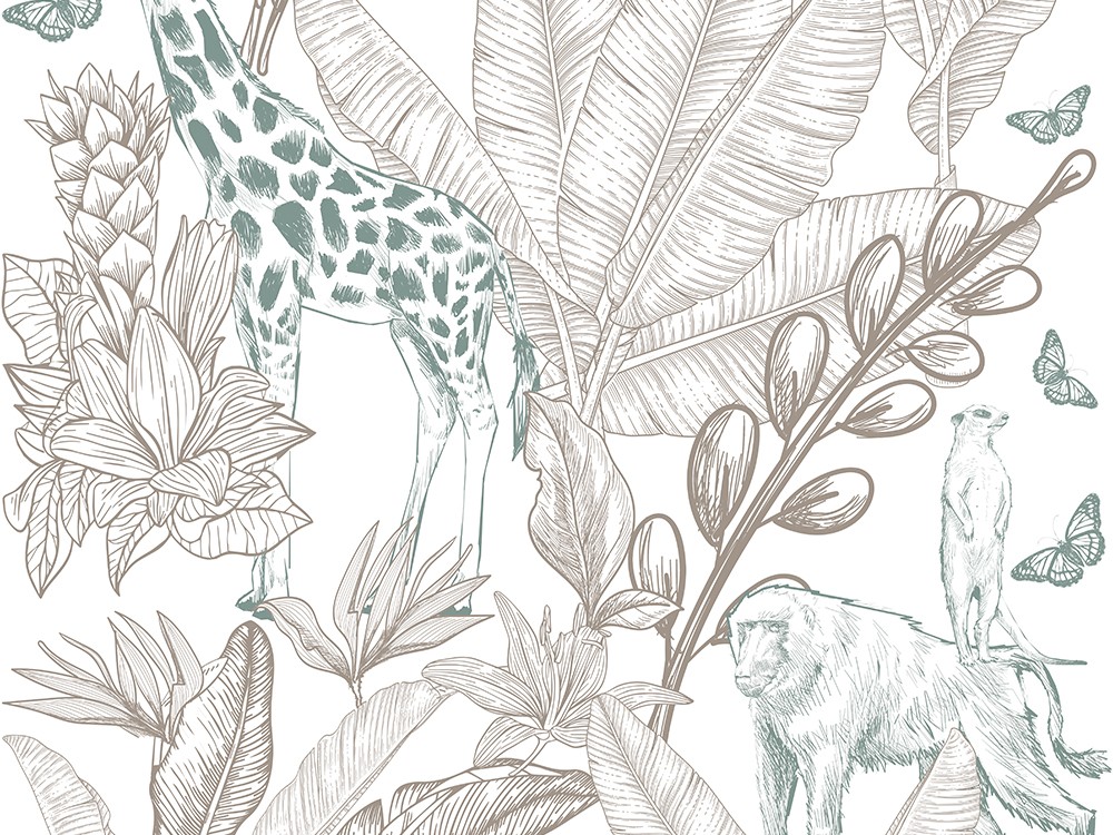 Papel pintado Safari de Ros - 4