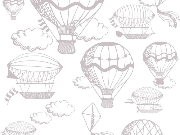Papel pintado Balloon de Ros - 2