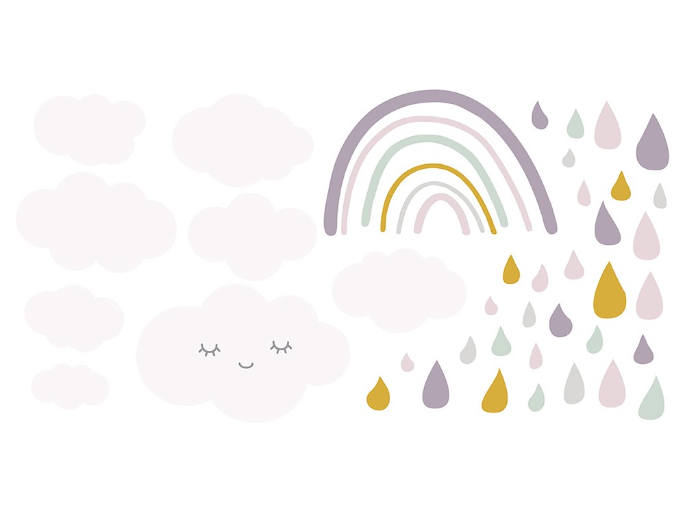 Stickers set Arco Iris de Ros - 1