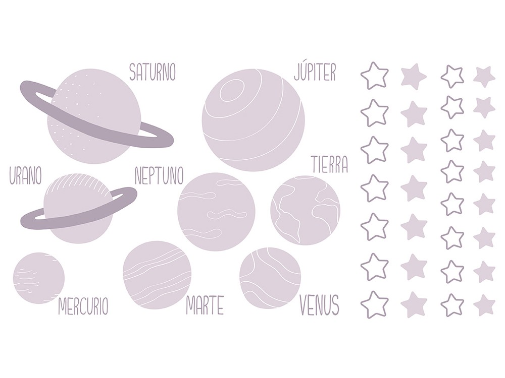 Stickers set Planetas de Ros - 4
