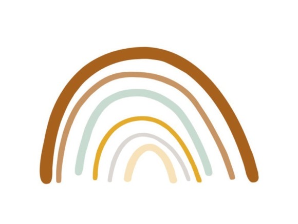 Sticker Arco Iris Grande de Ros - 1