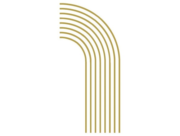Sticker Golden Rainbow de Ros - 1