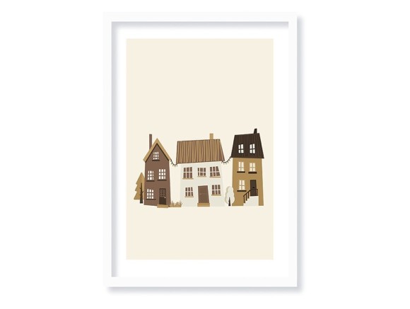 Cuadro Town de Ros - 1