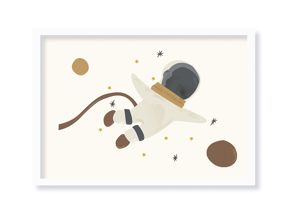 Cuadro Astronaut horizontal de Ros - 2