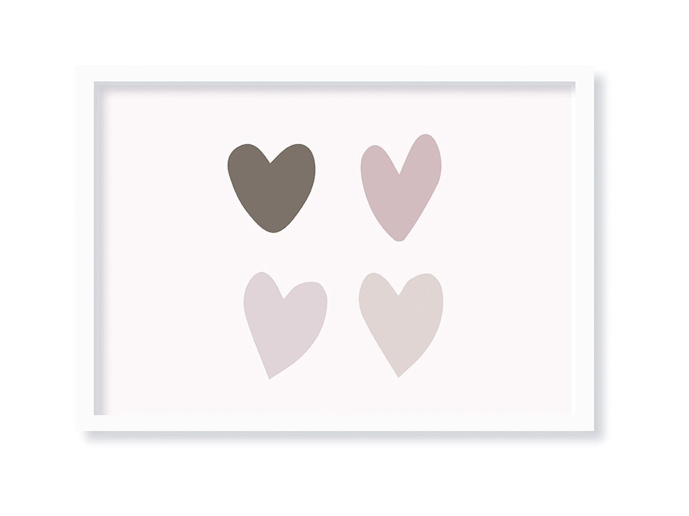 Cuadro Heart horizontal de Ros - 1