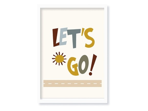 Cuadro Let's Go de Ros - 1