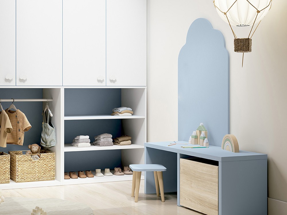 Panel pared decorativo Nube de Ros- 1