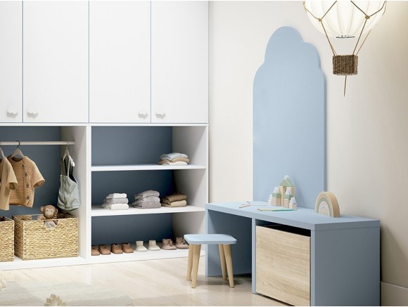 Panel pared decorativo Nube de Ros- 1