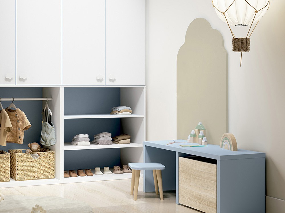 Panel pared decorativo Nube de Ros- 6