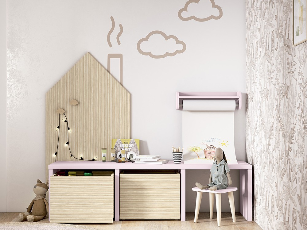 Panel pared Casa de Ros - 1