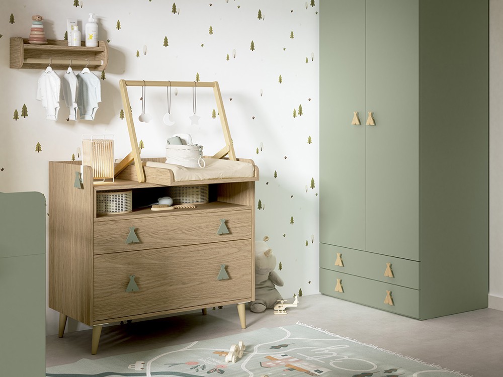 Lámpara Kraft recargable de aluminio blanco y yute Ros - 2