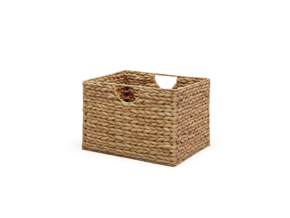 Cesto de fibra de jacinto de agua trenzada Ros - 3