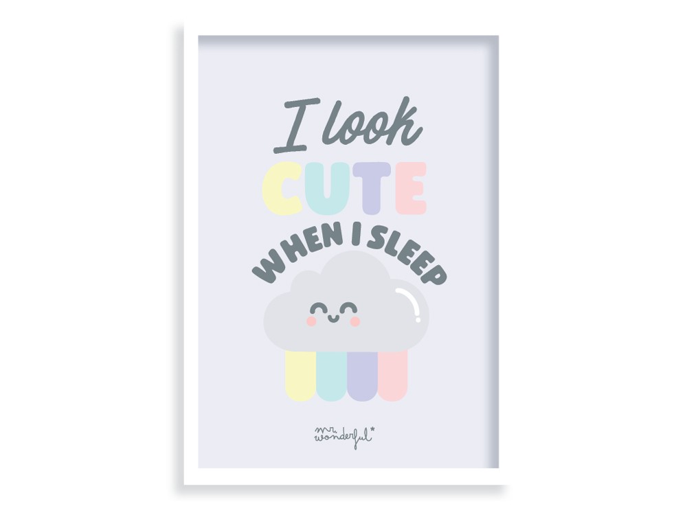 Cuadro Cute Mr Wonderful de Ros - 1