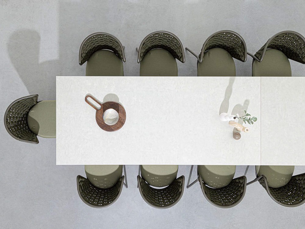Mesa de comedor para exterior extensible Otavio de Bizzotto - 13