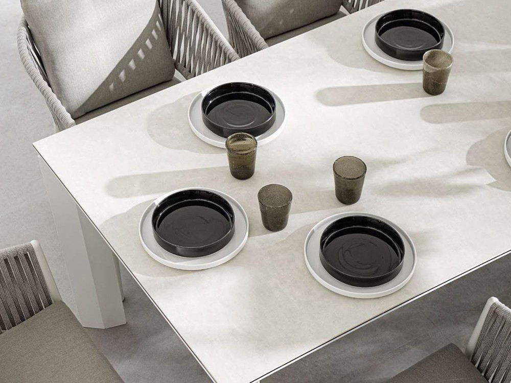 Mesa de comedor para exterior extensible Otavio de Bizzotto - 14