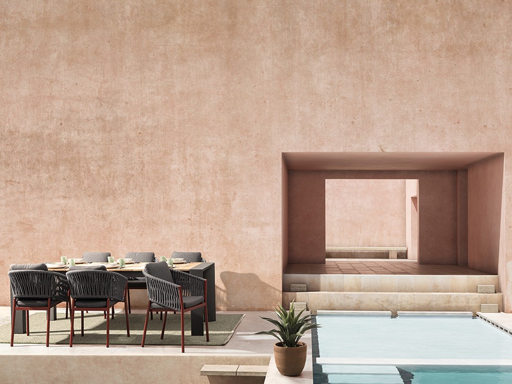 Mesa para comedor exterior extensible Cameron de Bizzotto - 23