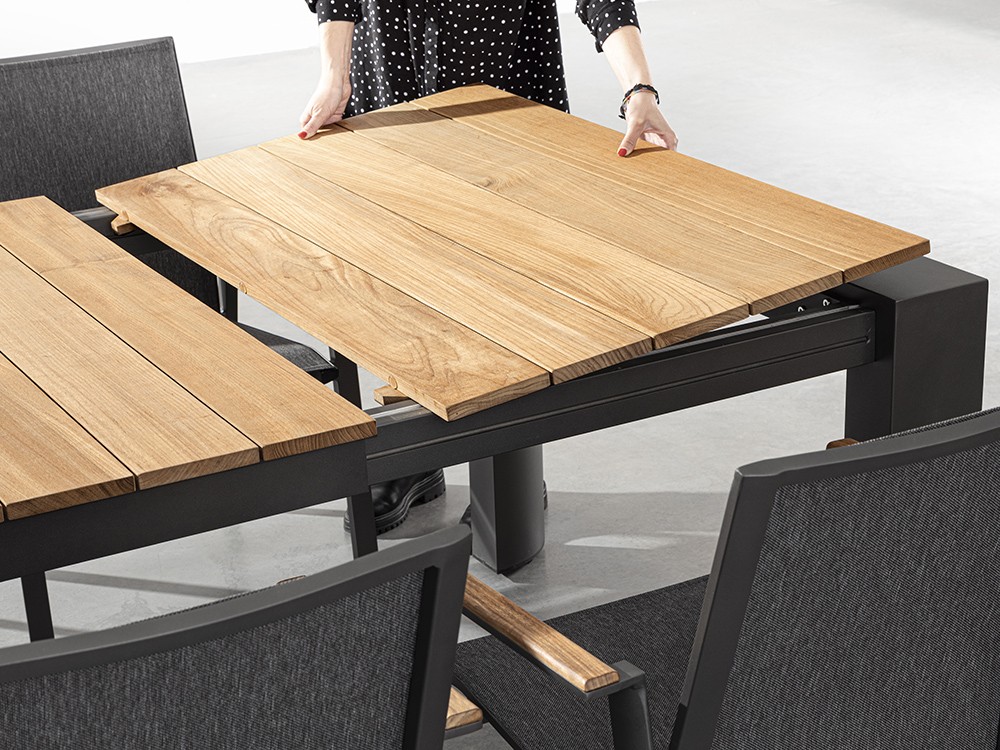 Mesa para comedor exterior extensible Cameron de Bizzotto - 5