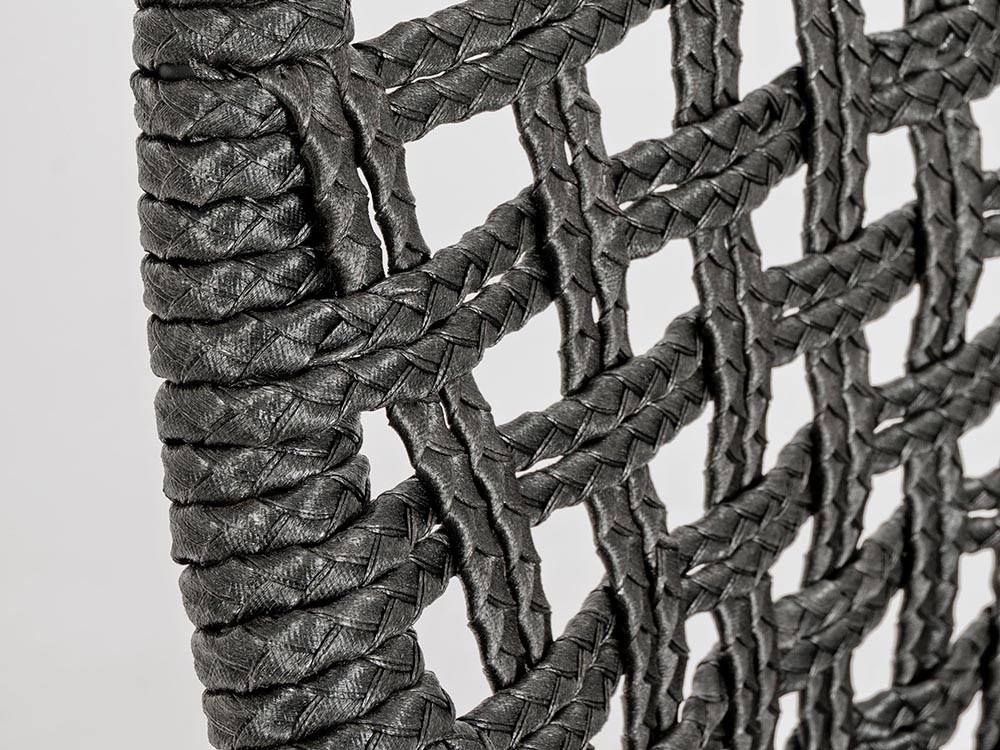 Silla para comedor exterior Madison de teca y fibra sintética Bizzotto - 16