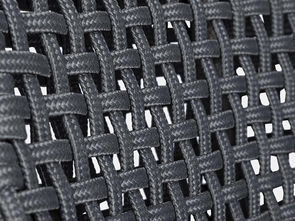 Silla para comedor exterior Hesperia de teca y cuerda trenzada Bizzotto - 15