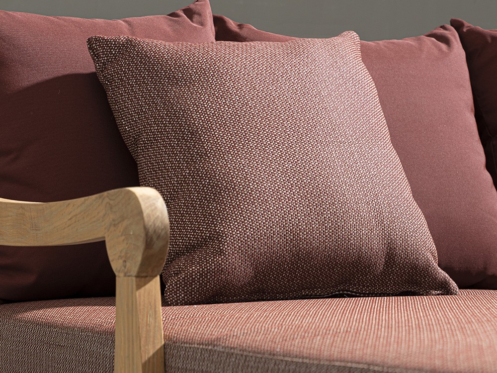 Daybed doble Bali de madera de teca envejecida Bizzotto - 19