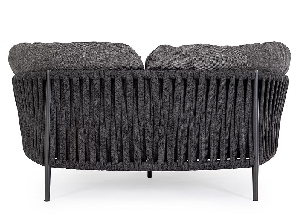 Daybed Jacinta de aluminio y cuerda trenzada Bizzotto - 13