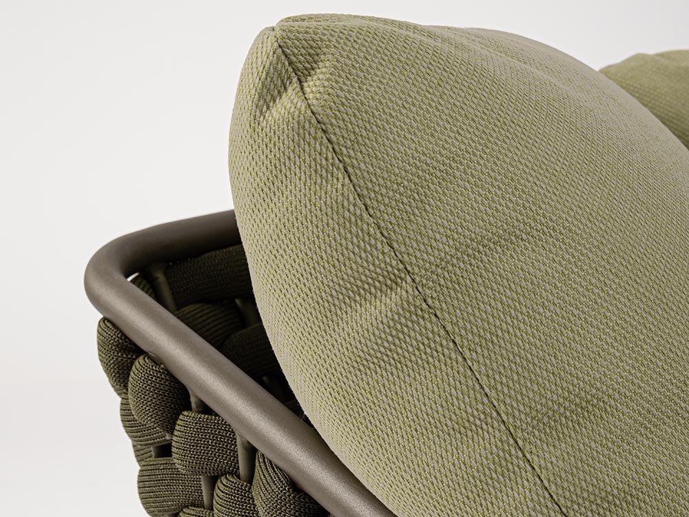 Daybed Everly de aluminio y cuerda trenzada Bizzotto - 9