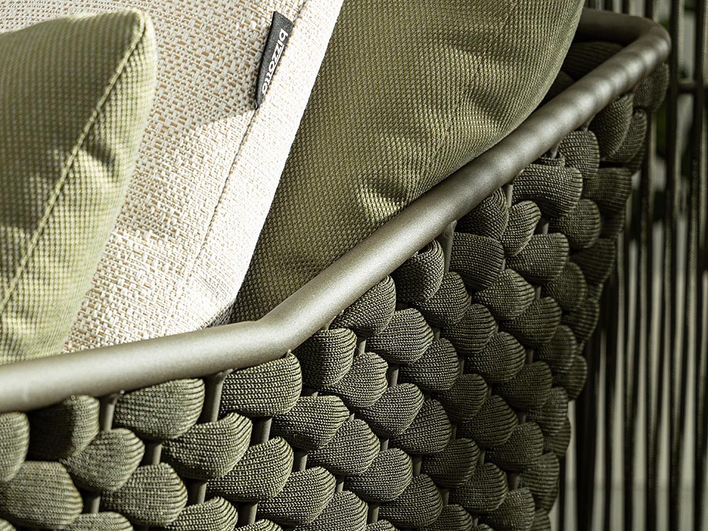 Daybed Everly de aluminio y cuerda trenzada Bizzotto - 11