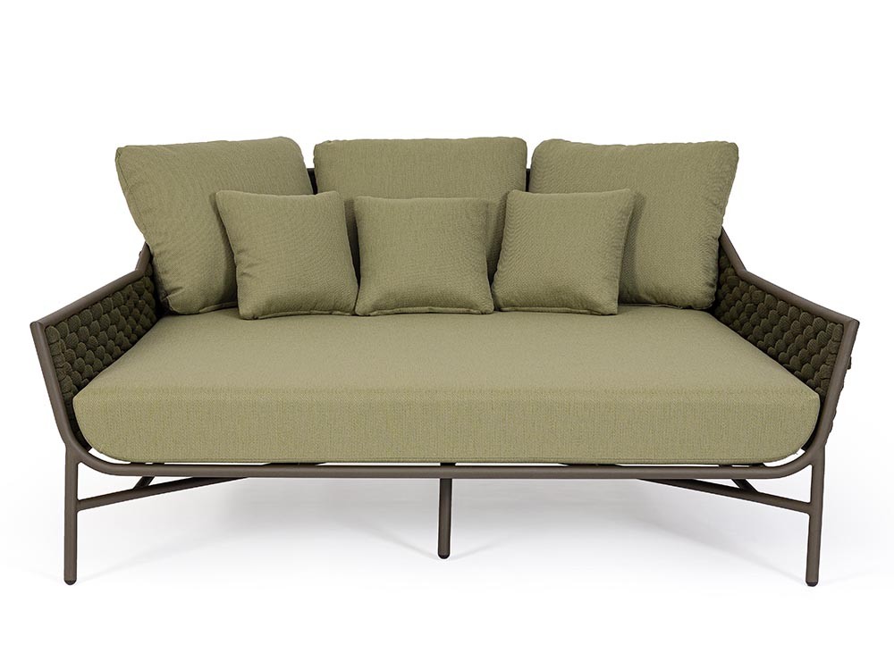 Daybed Everly de aluminio y cuerda trenzada Bizzotto - 5