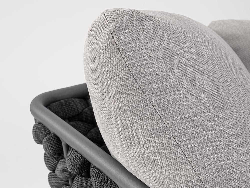 Daybed Everly de aluminio y cuerda trenzada Bizzotto - 18