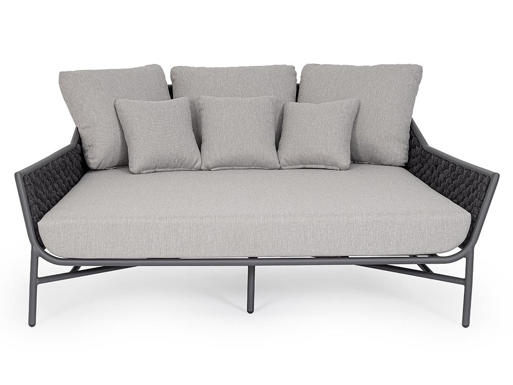Daybed Everly de aluminio y cuerda trenzada Bizzotto - 13