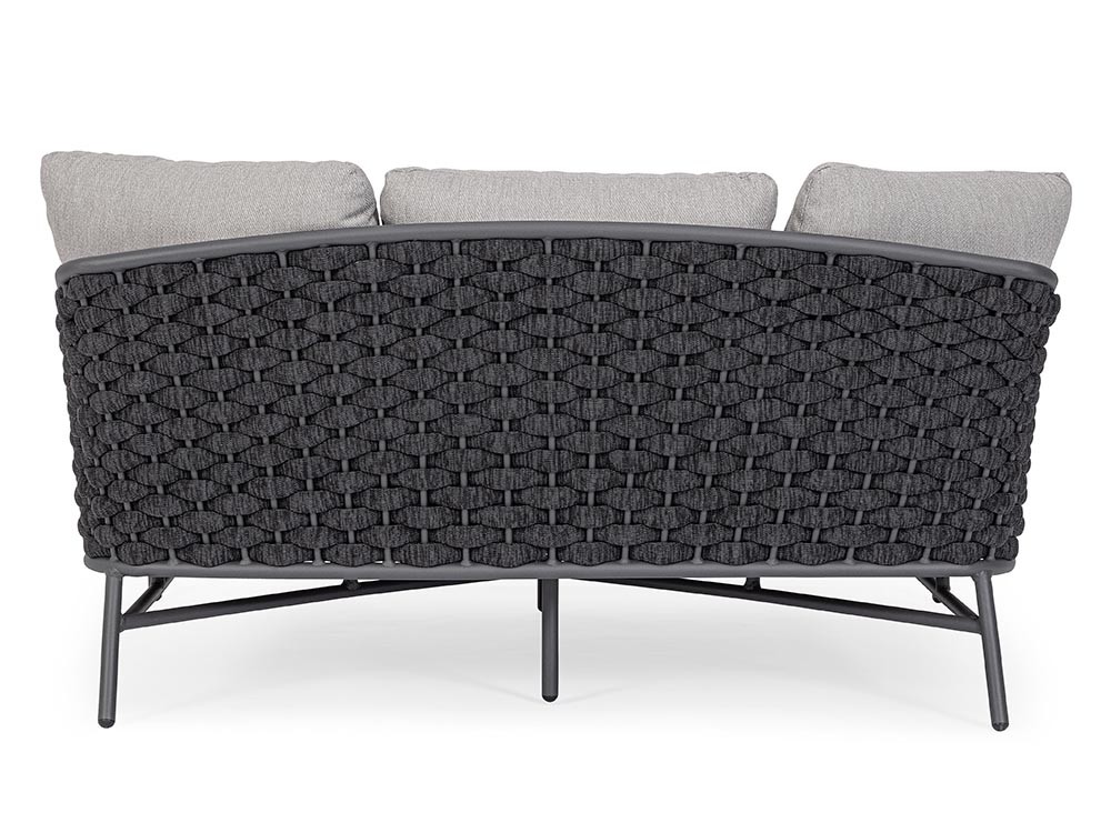 Daybed Everly de aluminio y cuerda trenzada Bizzotto - 14