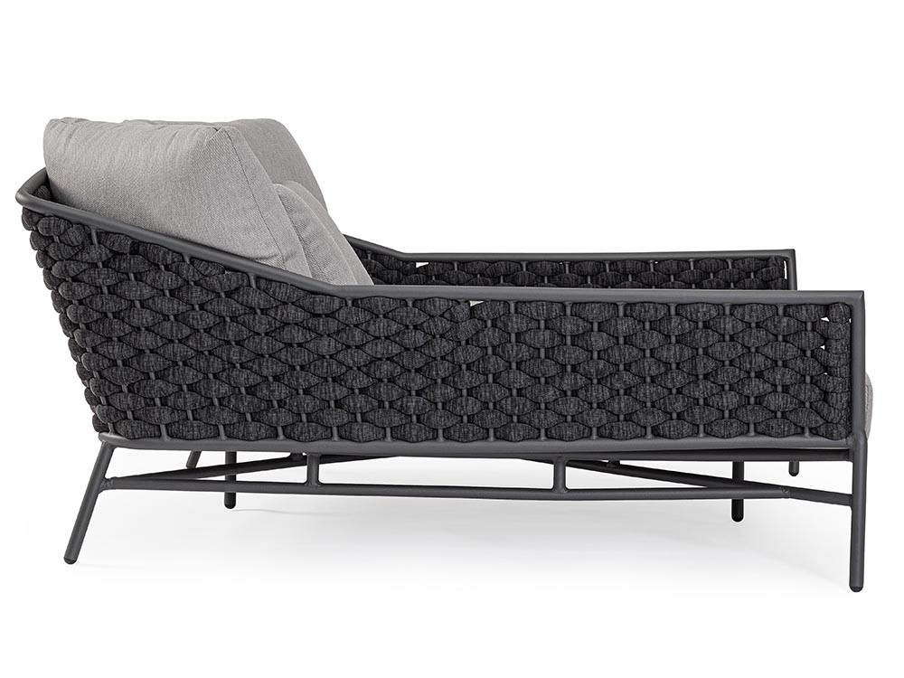 Daybed Everly de aluminio y cuerda trenzada Bizzotto - 15
