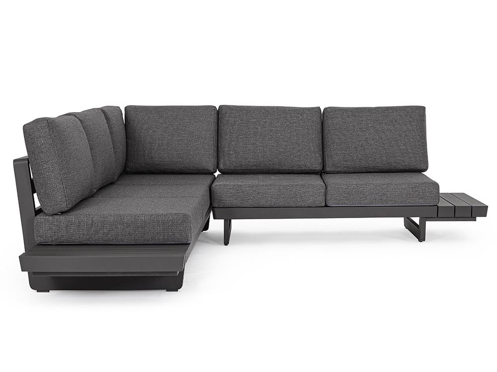 Sofá modular en esquina Infinity de aluminio Bizzotto - 13