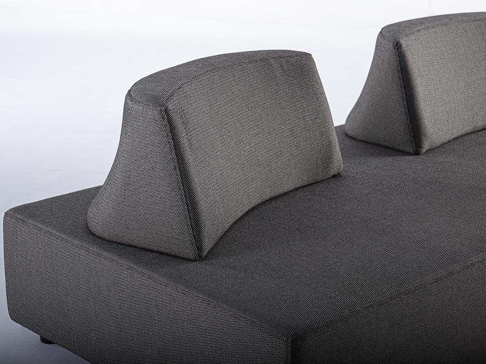 Sofá modular esquina Piper tapizado Bizzotto - 8