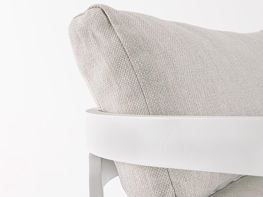 Set de salón exterior Presley de aluminio Bizzotto - 6