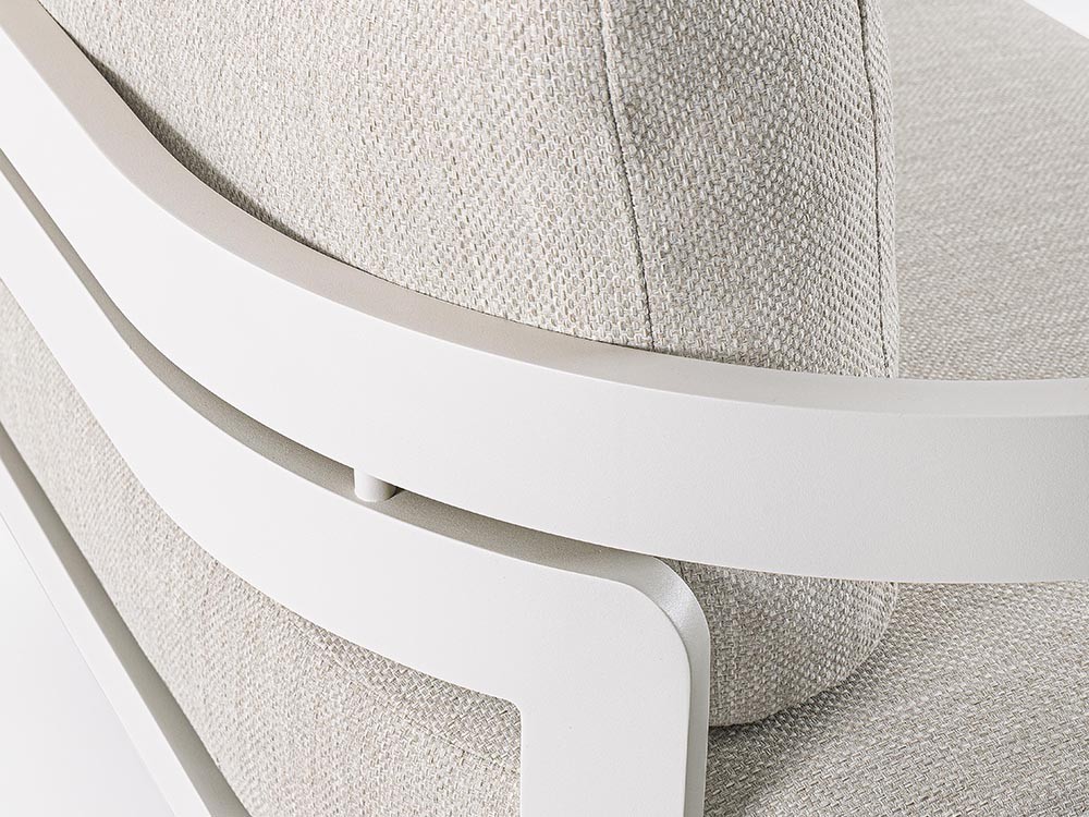 Set de salón exterior Presley de aluminio Bizzotto - 8