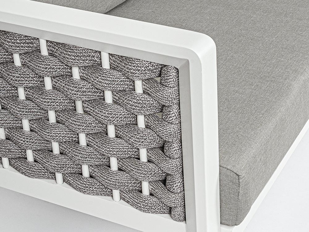 Set de salón exterior Otavio de aluminio Bizzotto - 8