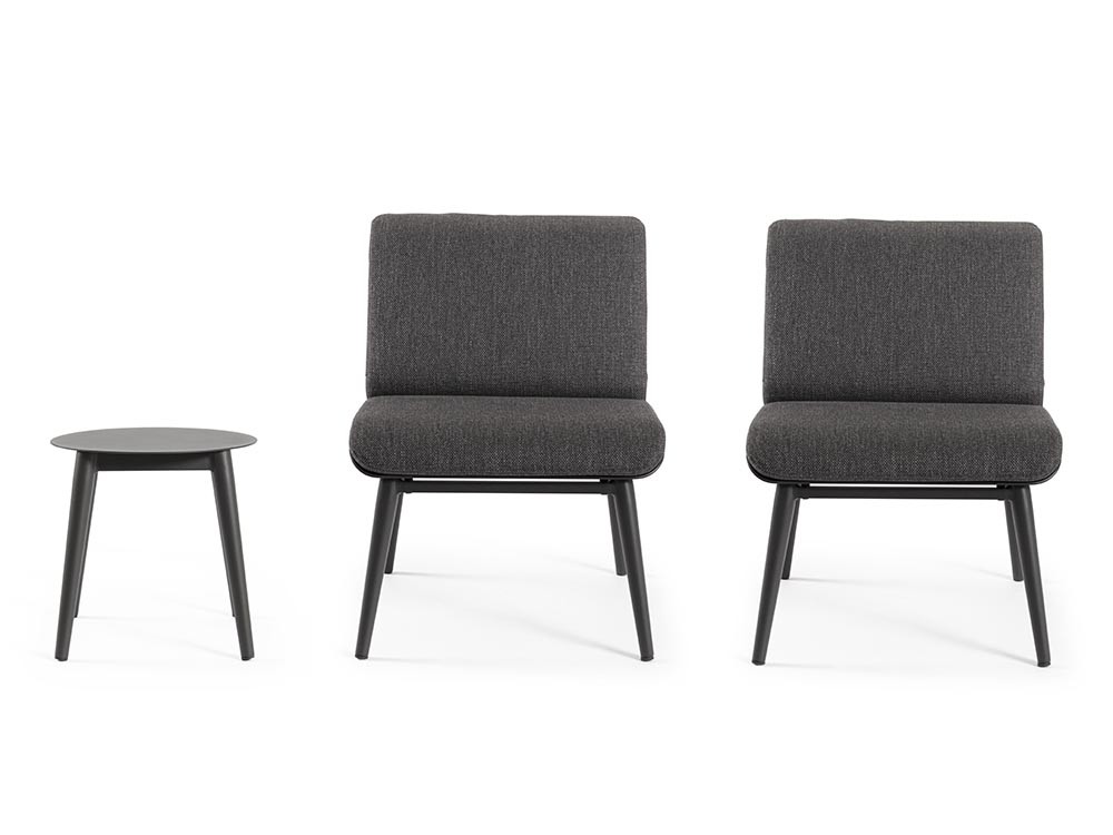 Set de balcón Isabela de aluminio Bizzotto - 12