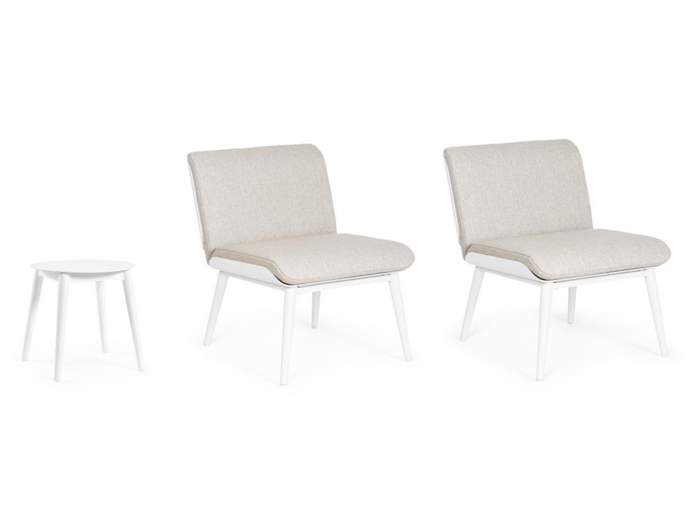 Set de balcón Isabela de aluminio Bizzotto - 22