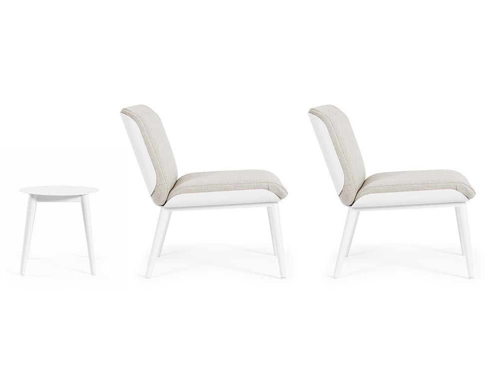 Set de balcón Isabela de aluminio Bizzotto - 25