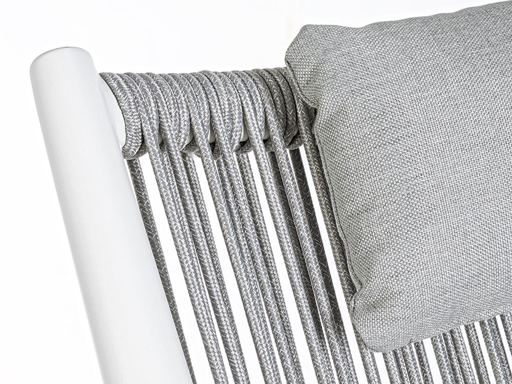 Sillón para salón exterior Aloha de aluminio Bizzotto - 20